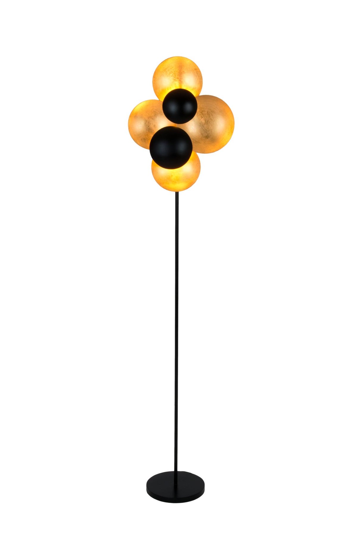 LED-gulvlampe Bolladaria Due 2-lampet dæmpbar 160 cm