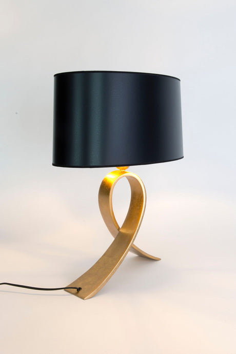 Table lamp Ciclo Oval with shade 40x22cm