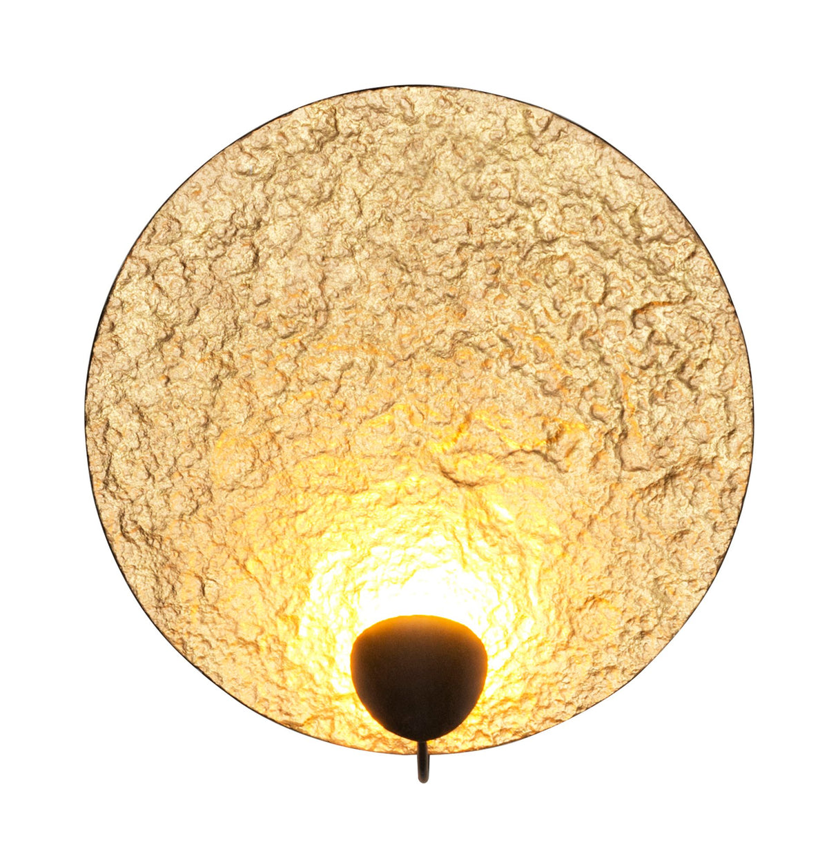 Wandleuchte Traversa Rund Ø 35cm Gold