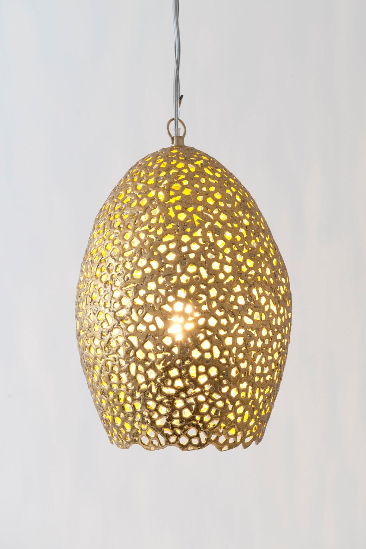 Pendellampe Cavalliere Piccolo med skærm, rund Ø 22 cm