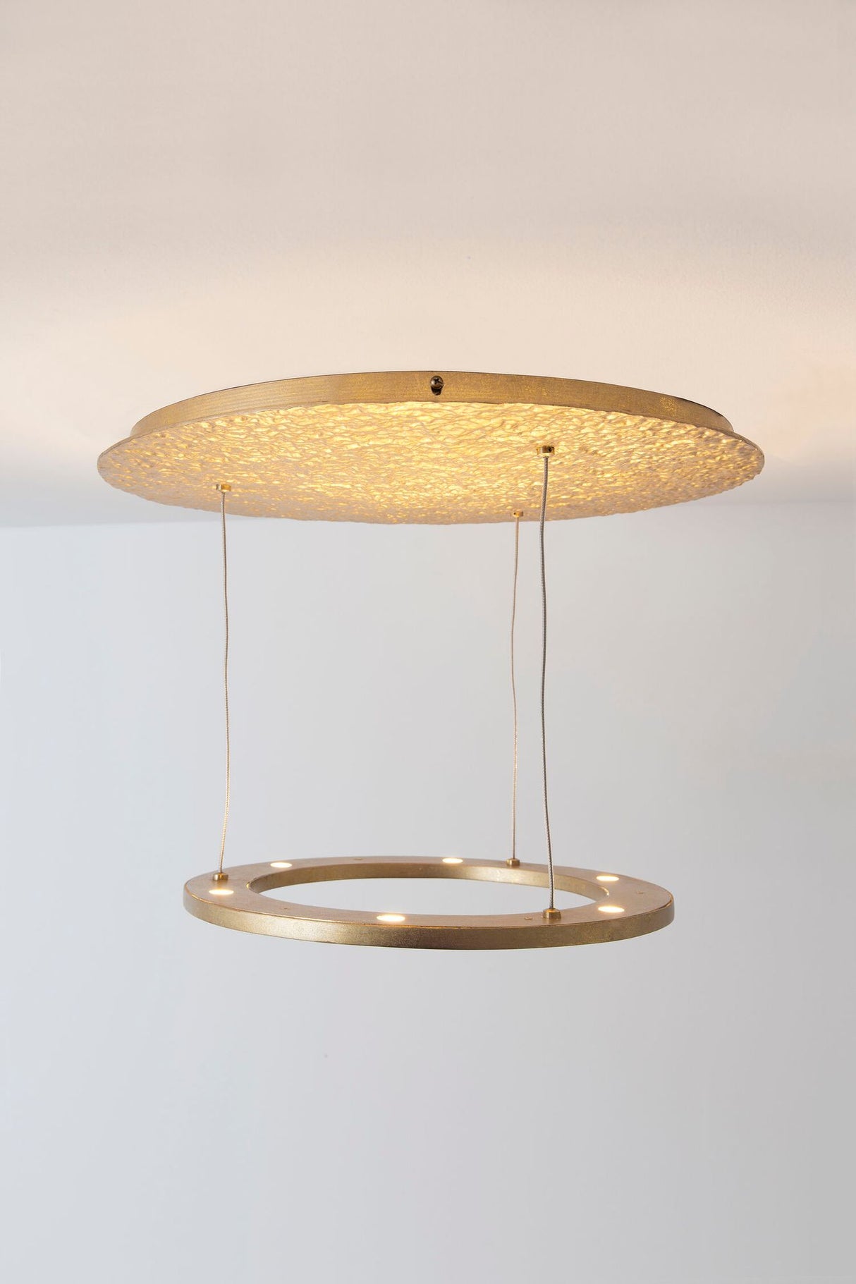 LED-Deckenlampe Venere 6-flammig dimmbar Ring Glatt