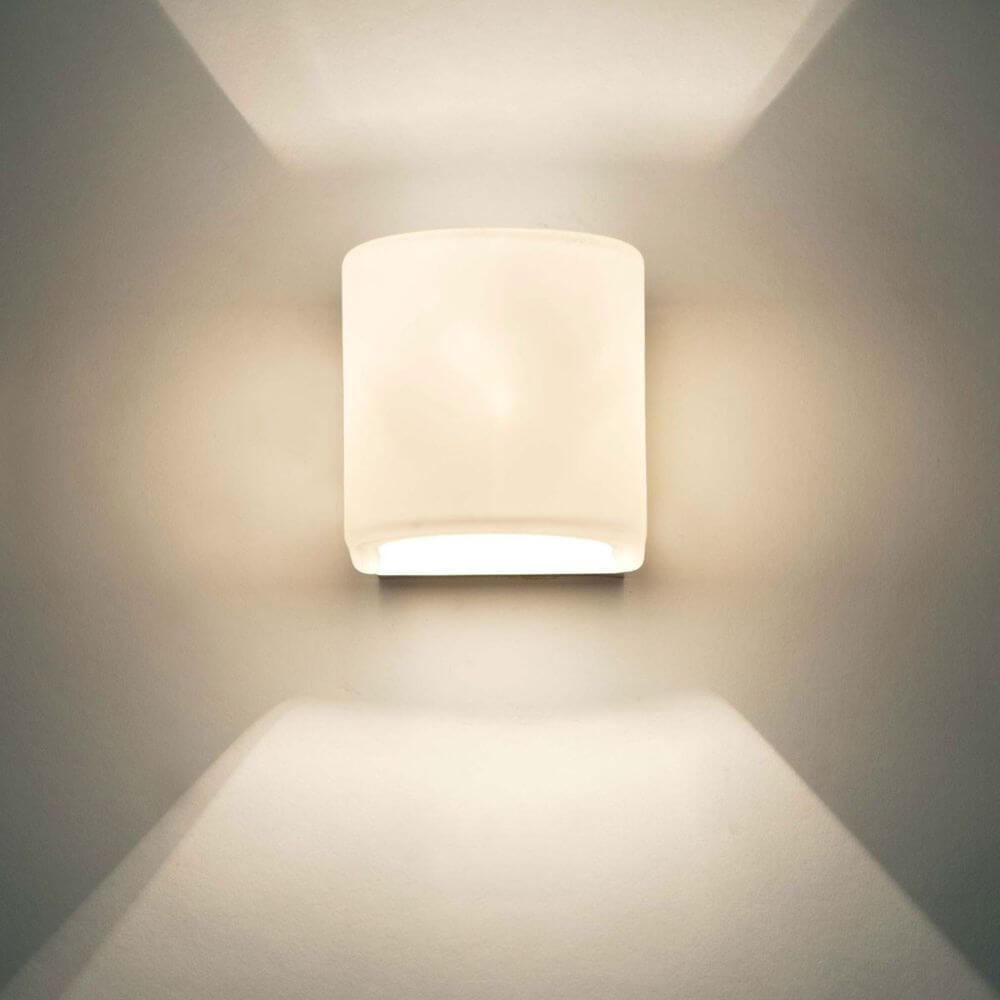 Wandleuchte Punto Eisen Gold