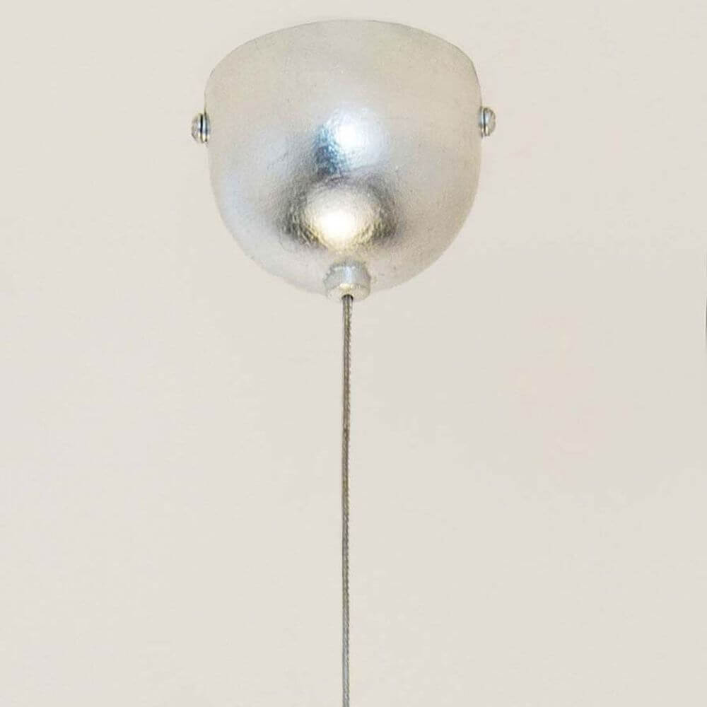 Pendelleuchte Cappuccino Eisen Silber