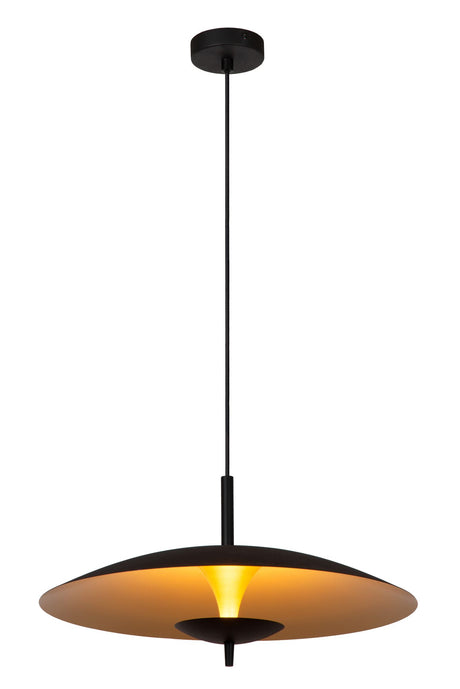 LED-Pendelleuchte Vulcan dimmbar Schwarz, Gold Ø 47cm (2)