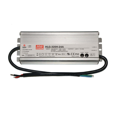 320W zertifiziertes Einbaunetzteil 24V IP65 mit Metallgehäuse und Kabelanschluss