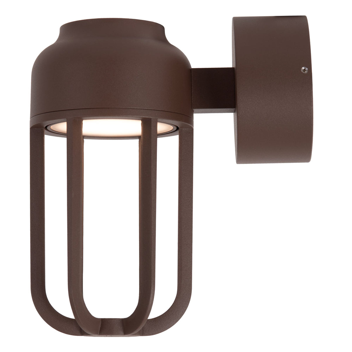 LED-Außenwandleuchte Wells IP54 Rostfarben (2)
