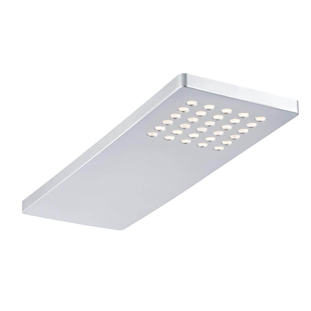 3er Möbelaufbauleuchten-Set "Pattern" LED mit superflachem Gehäuse für Regale und Hängeschränke.