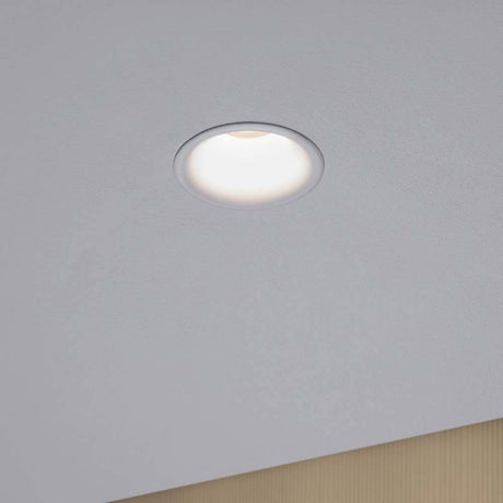 3 Set LED recessed light Cymbal Coin Starr Dimmbar IP44 2700K White