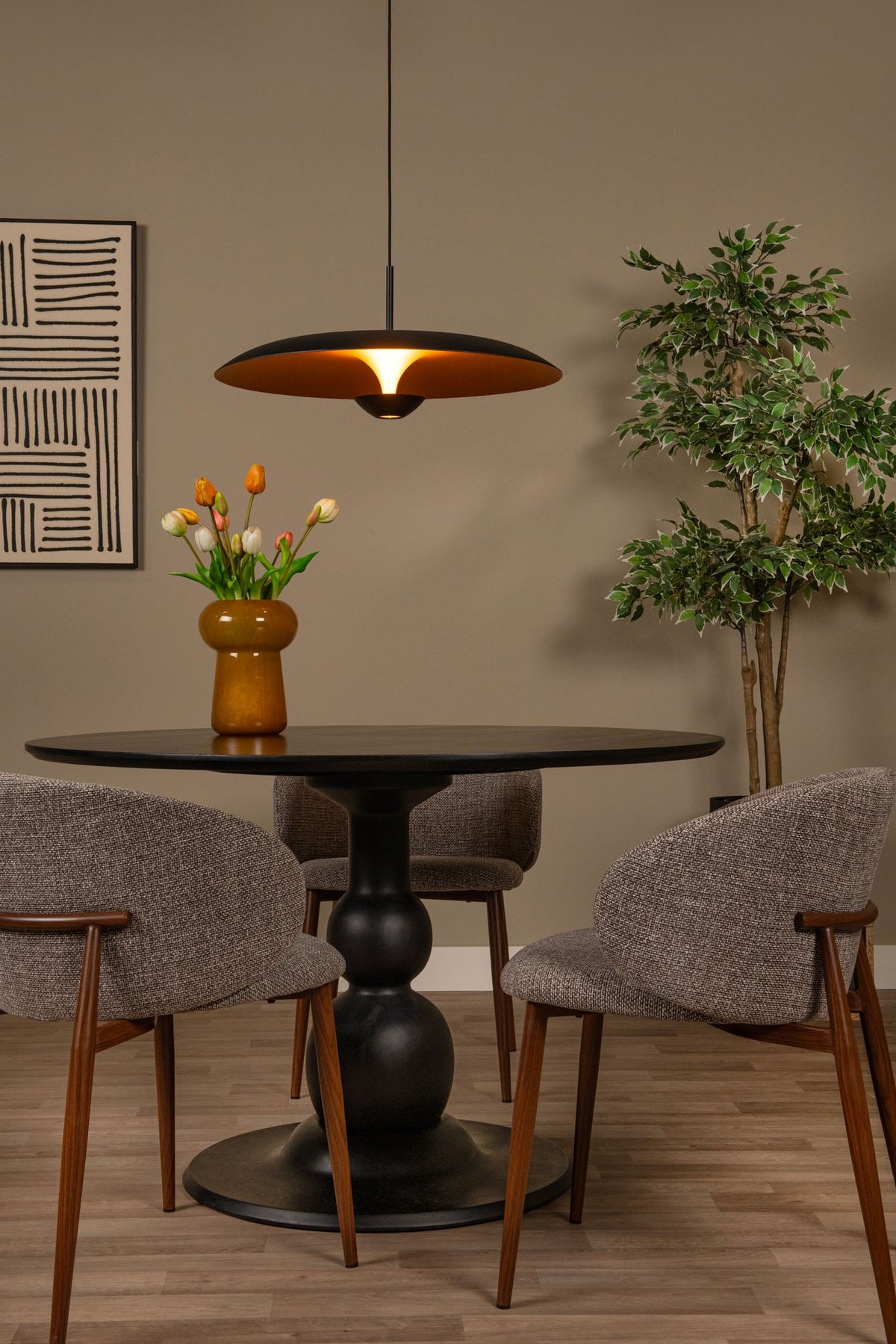 LED-Pendelleuchte Kenneth dimmbar höhenverstellbar Ø 60cm (3)