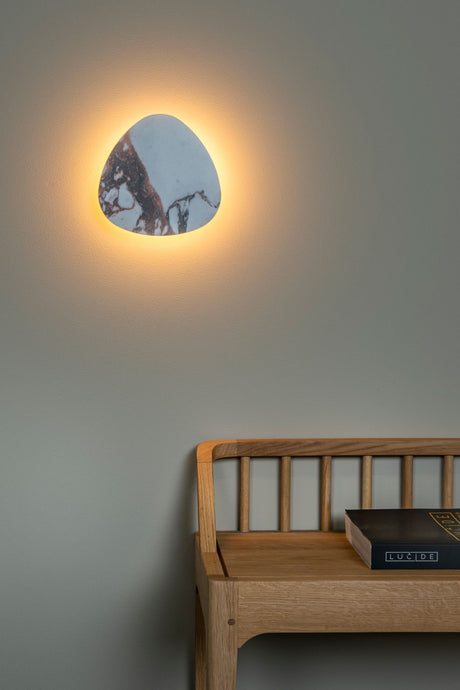 LED-Wandleuchte Kamien aus Keramik Länge 20cm (1)
