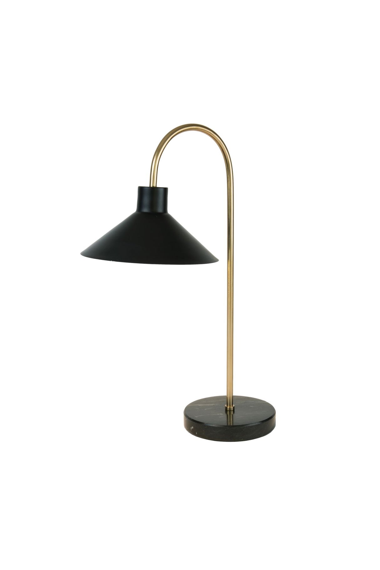 Tischlampe Oktavia Marmor Marmorfuß mit Schirm