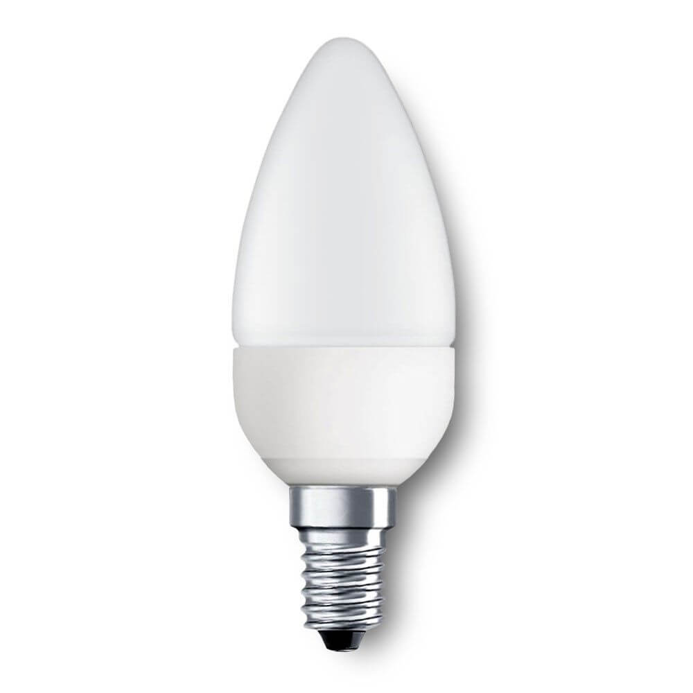 E14 LED Kerze 3er Set Warmweiß 3000K 320lm 4W von Eglo, energiesparende LED-Lampe für angenehmes Licht.