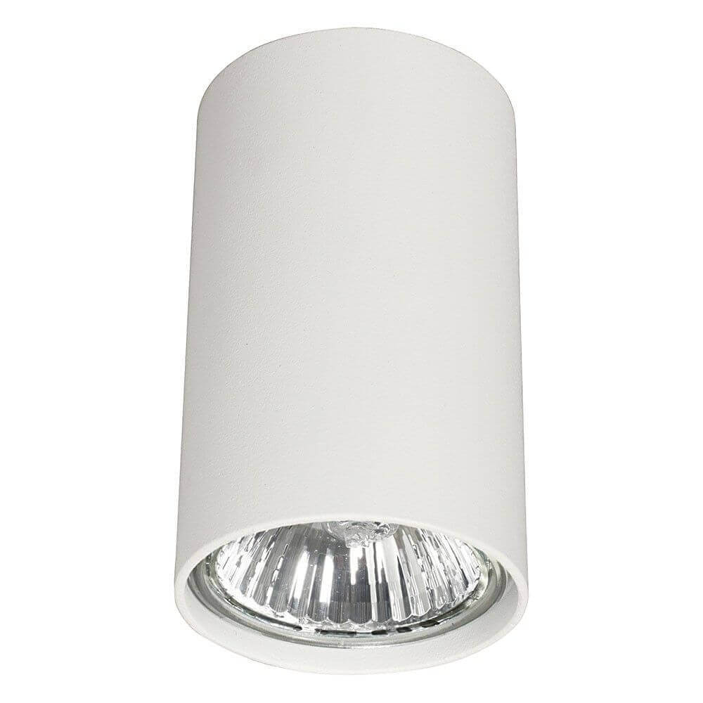 Moderne Eye S Deckenleuchte in Weiß, eleganter Lichtzylinder für gezielte Beleuchtung in jedem Raum.