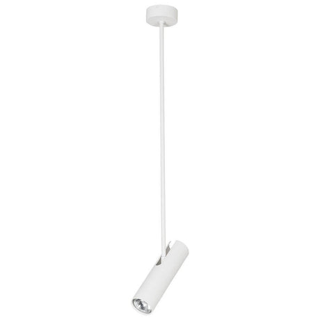 Eyes Deckenleuchte 77cm mit verstellbaren Spot Weiß, flexible Deckenleuchte mit schwenkbarem Kopf für modernes Licht.