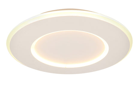 LED-Lámpara de techo Axelle regulable en 3 niveles redonda Ø 39,6 cm blanco (2)