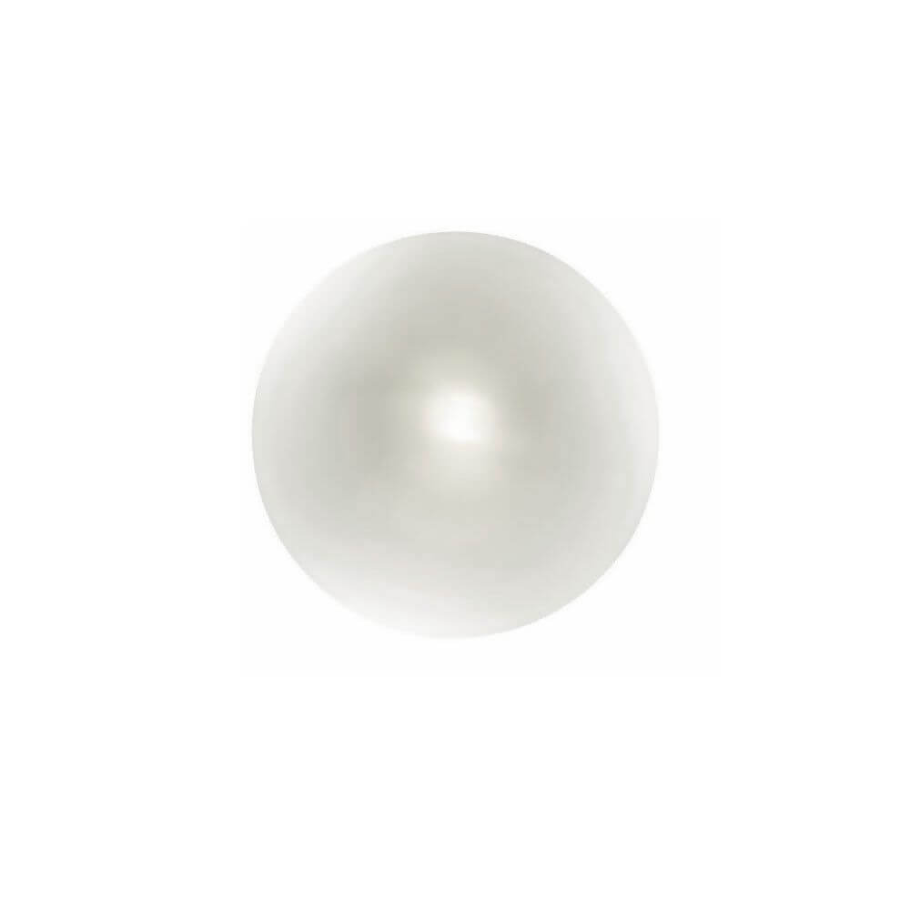 Smarties Glas Wand- & Deckenleuchte Ø 14cm Lichtverteiler aus weißem Glas in runder Form.
