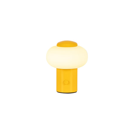 LED-Tischlampe Gustav mit Akku, per Touch dimmbar Schirmhöhe 4cm (3)