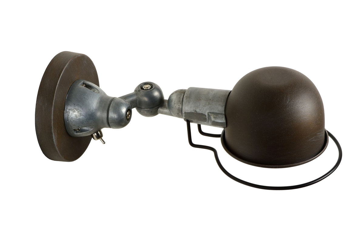 Wandleuchte Honore 28,2cm schwenkbar Rostfarben (3)