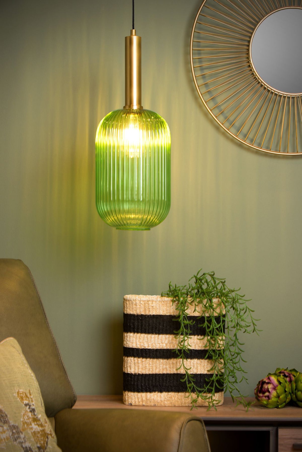 Pendelleuchte Maloto mit Glasschirm Ø 20cm (4)