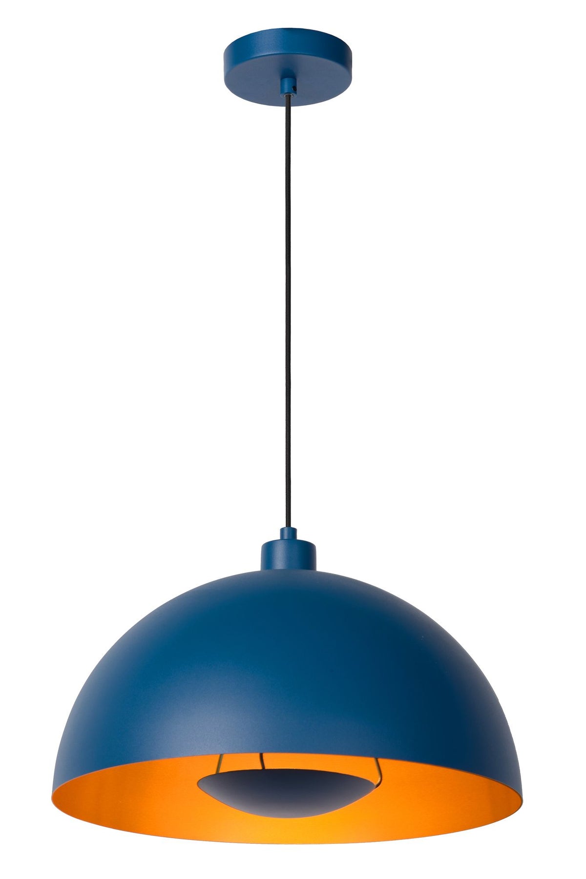 Pendelleuchte Siemon halbrund Ø 40cm höhenverstellbar dimmbar (1)