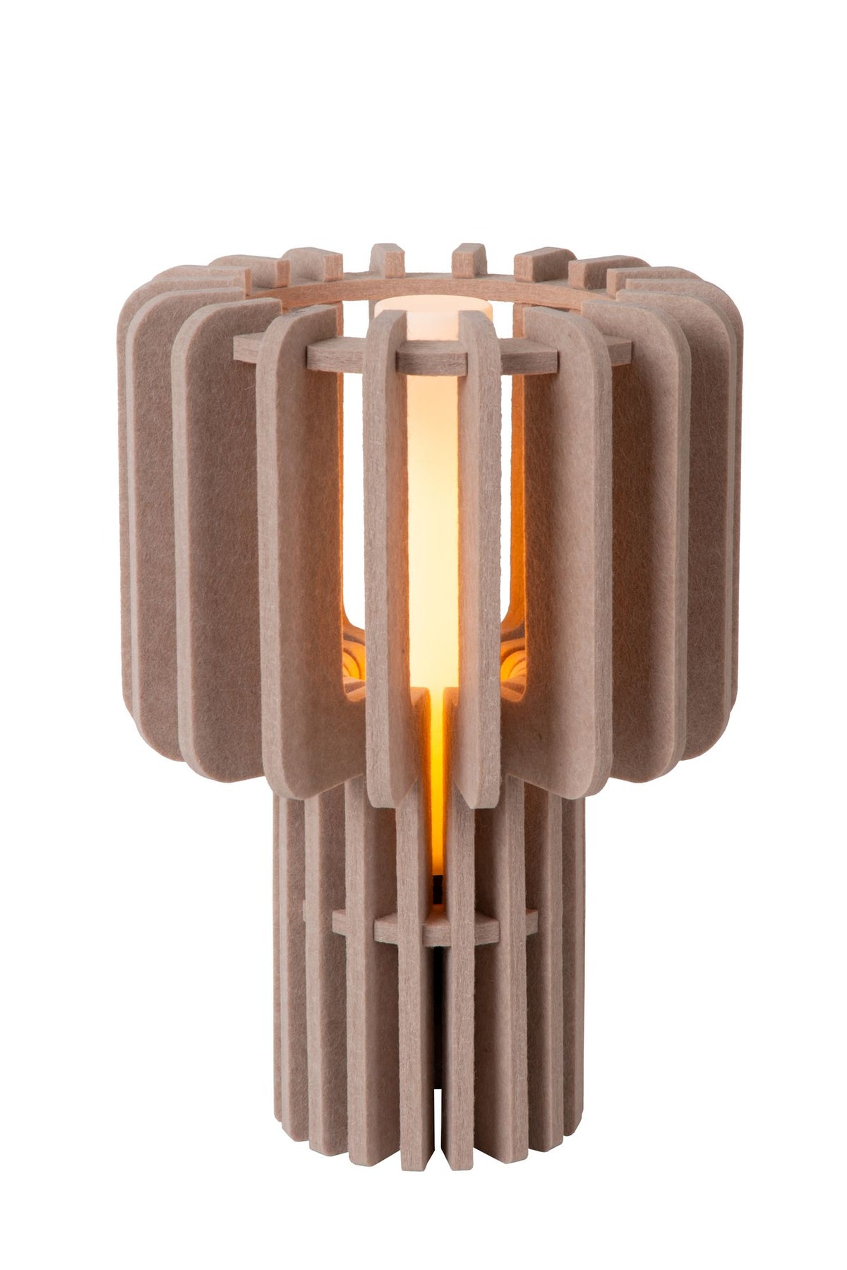Table lamp Rollo with felt shade 24x35cm (1)