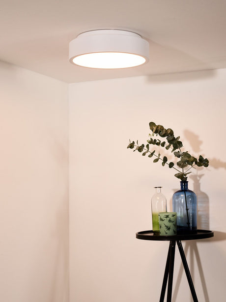 LED-Deckenleuchte Talowe dimmbar Weiß Ø 30cm (1)
