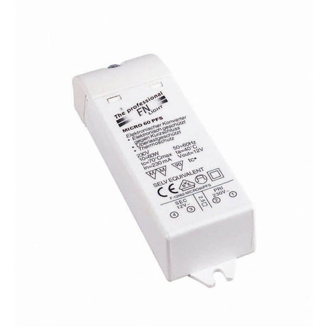 FN MiniTrafo 1 60VA 12V 10,5x3,3x2,2 cm transformateur électronique pour éclairage basse tension