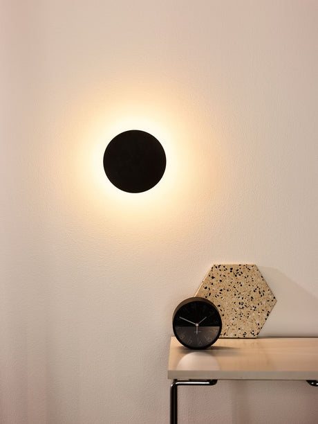 LED-Wandleuchte Eklyps rund Ø 15cm Warmweiß (3)