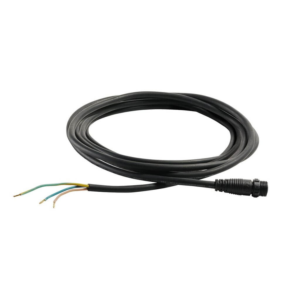 5 Meter Einspeiserkabel für New Galen LED Schwarz, flexible und einfache Montage durch Stecker und Kupplung.