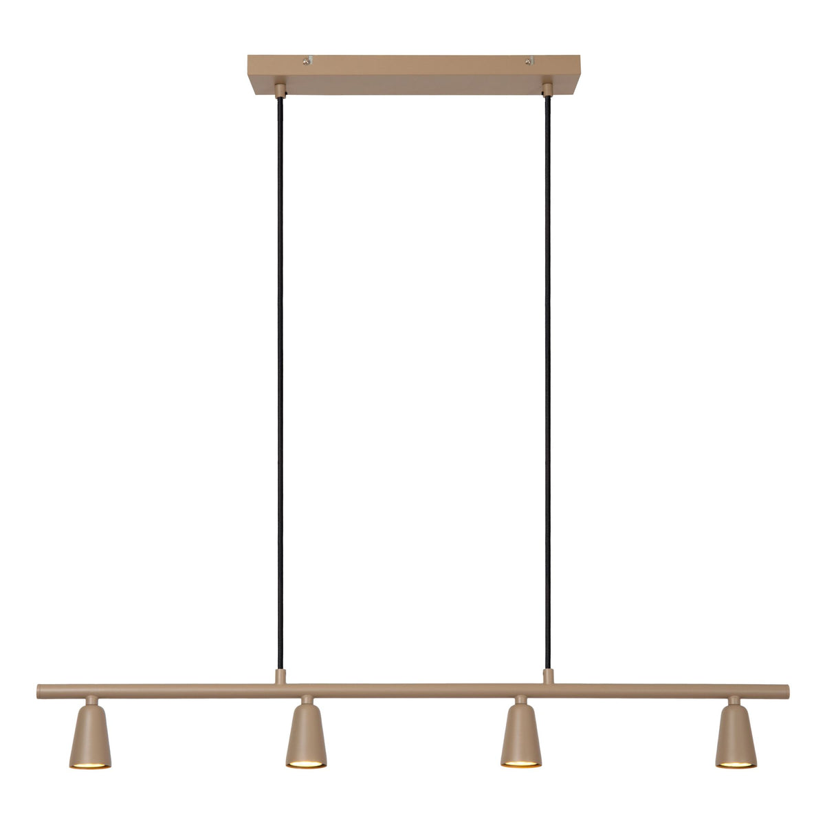 Suspension Tiana à 4 lampes, réglable en hauteur (2)
