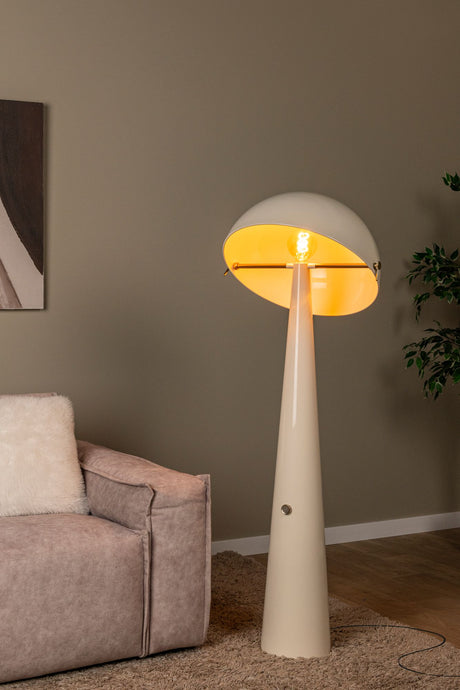 Stehleuchte Barone in Pilzform Ø52,6cm Höhe 142cm dimmbar (3)