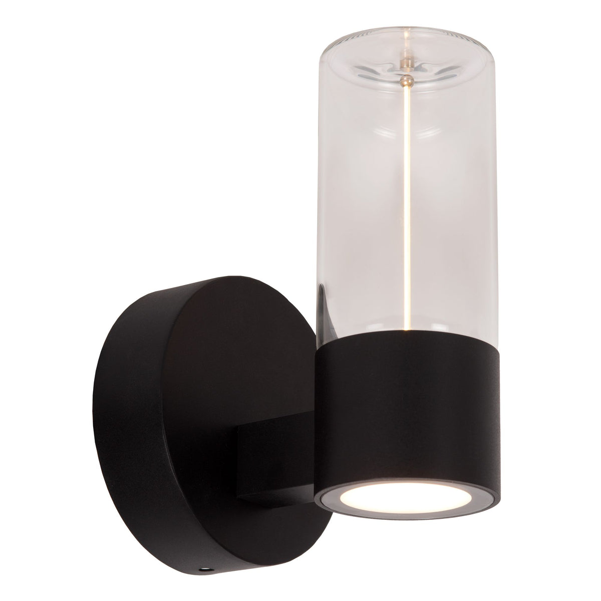 LED-Applique da esterno Filani IP54 con paralume in vetro larghezza 12,3 cm (2)