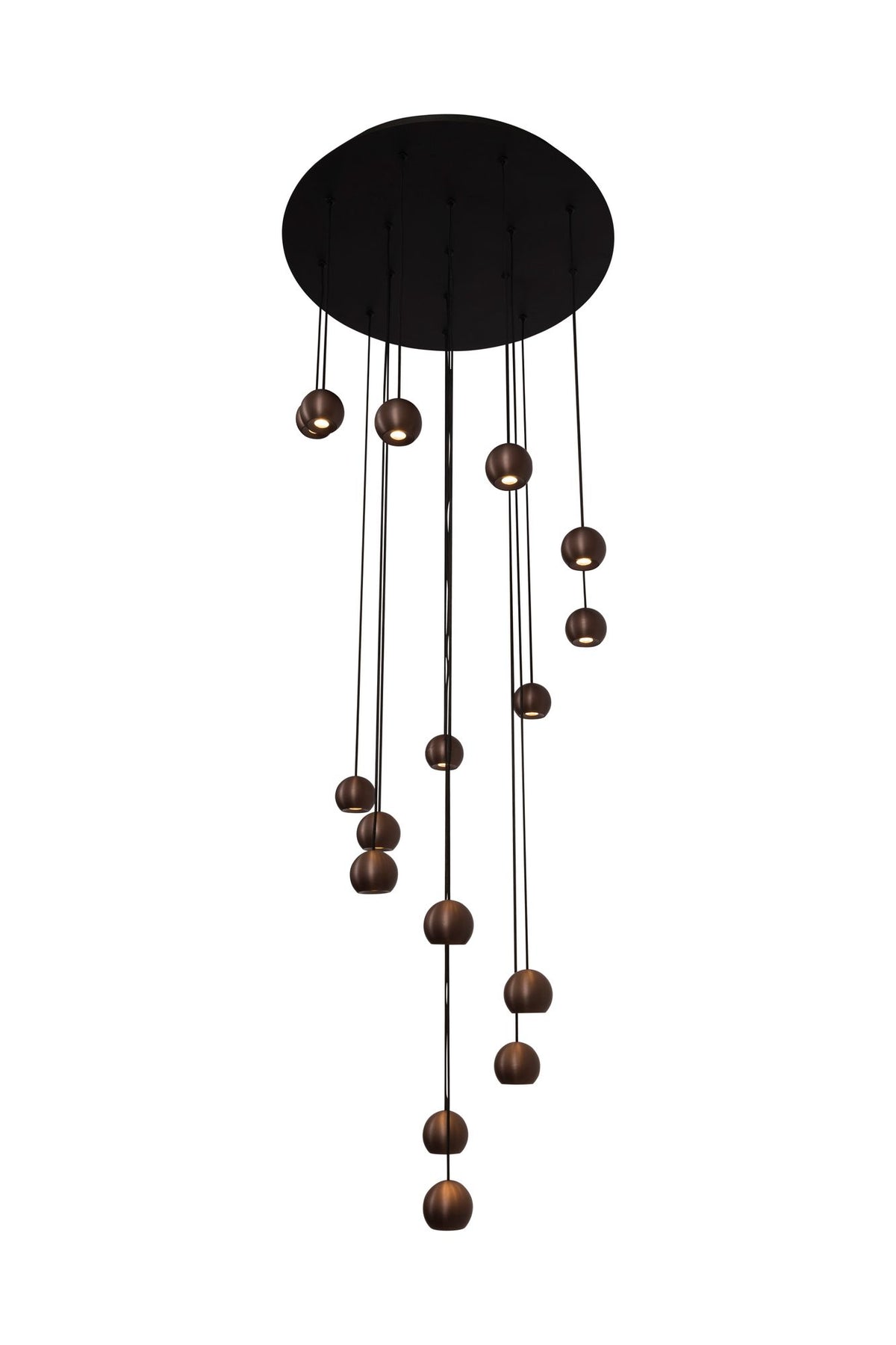 LED-Pendelleuchte Montana 16-flammig CCT dimmbar (6)