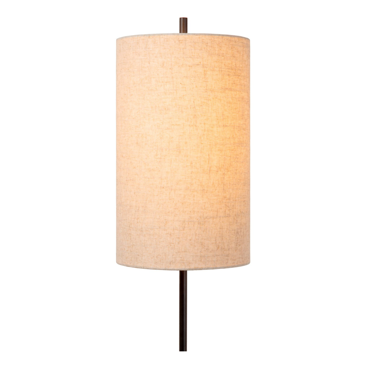 Stehlampe Magic mit Leinenschirm 165cm Schwarz, Beige (3)