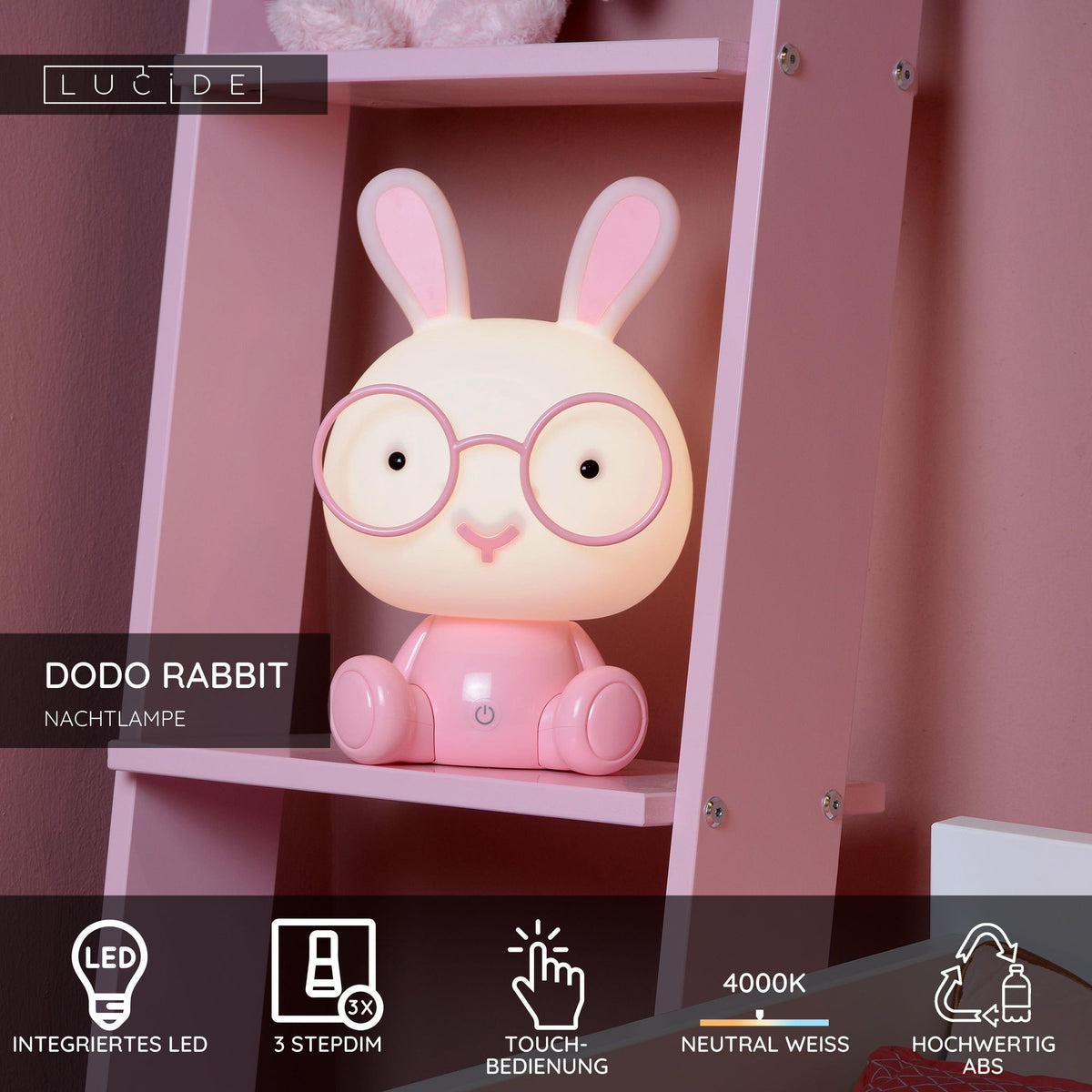 LED-Nachtlampe Dodo Rabbit dimmbar (4)