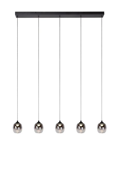 LED-Pendelleuchte Tamino 5-flammig dimmbar höhenverstellbar 127cm (2)