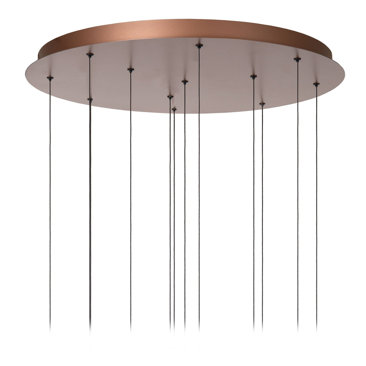 LED-Jasmine pendant light 12-light dimmable CCT glass copper 75cm (4)