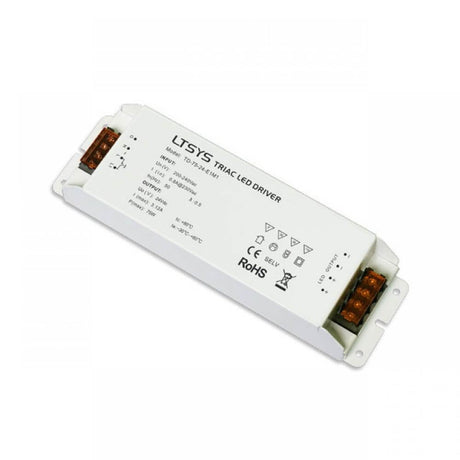 150W Einbaunetzteil Dimmbar Phasenanschnitt + Push to dim 24V, zertifiziertes LED-Treiber Gerät.