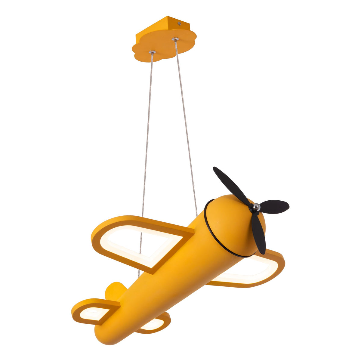 LED-Children's pendant light Fokker extra warm white height-adjustable (1)