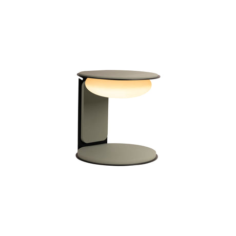 LED-Tischleuchte Alinda dimmbar mit Glasschirm (1)