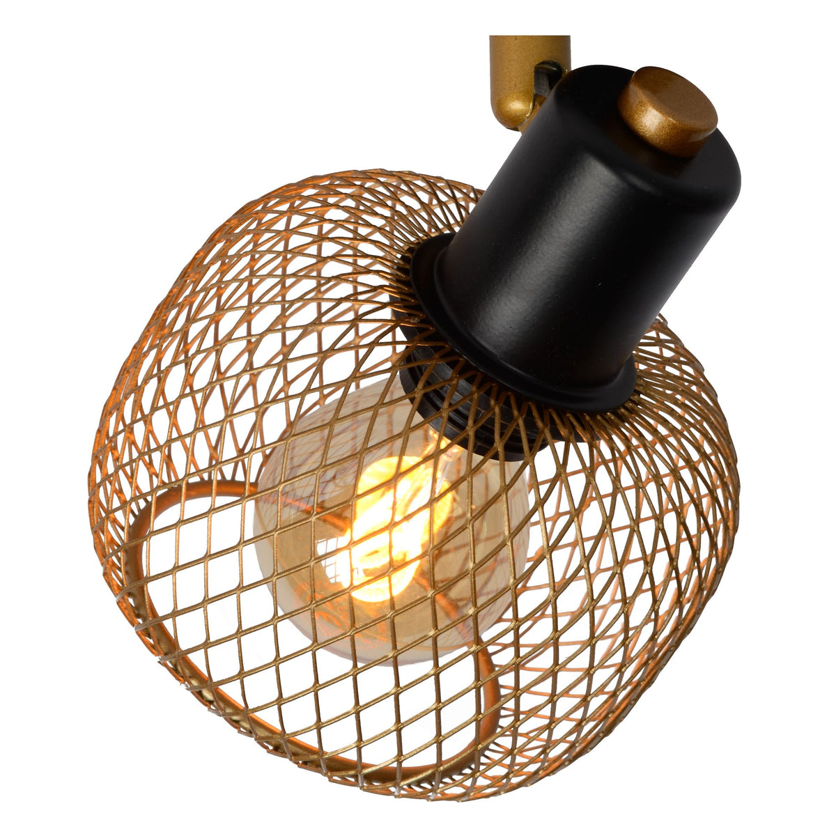 Faretto da soffitto Maren a 1 luce rotondo orientabile (4)
