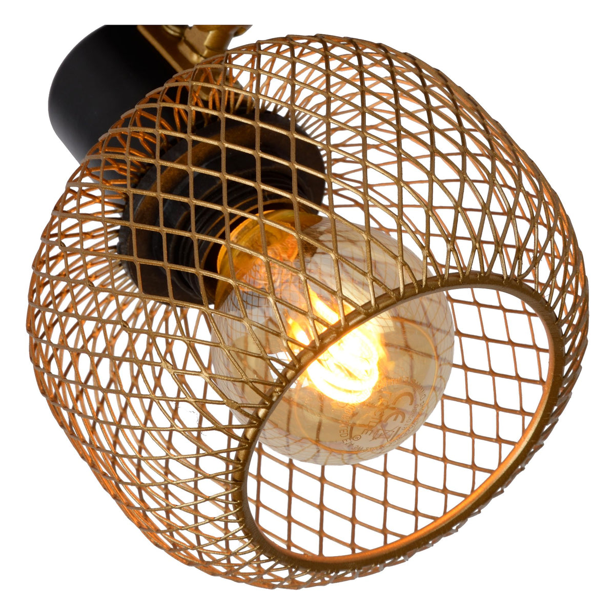 Faretto da soffitto Maren a 1 luce rotondo orientabile (5)
