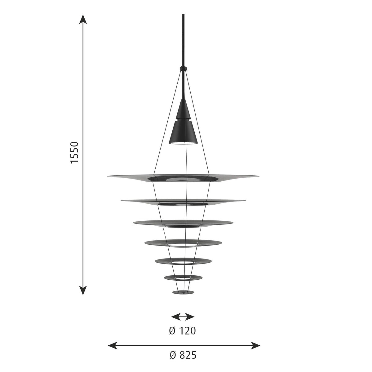 Louis Poulsen Enigma lampa wisząca (10)