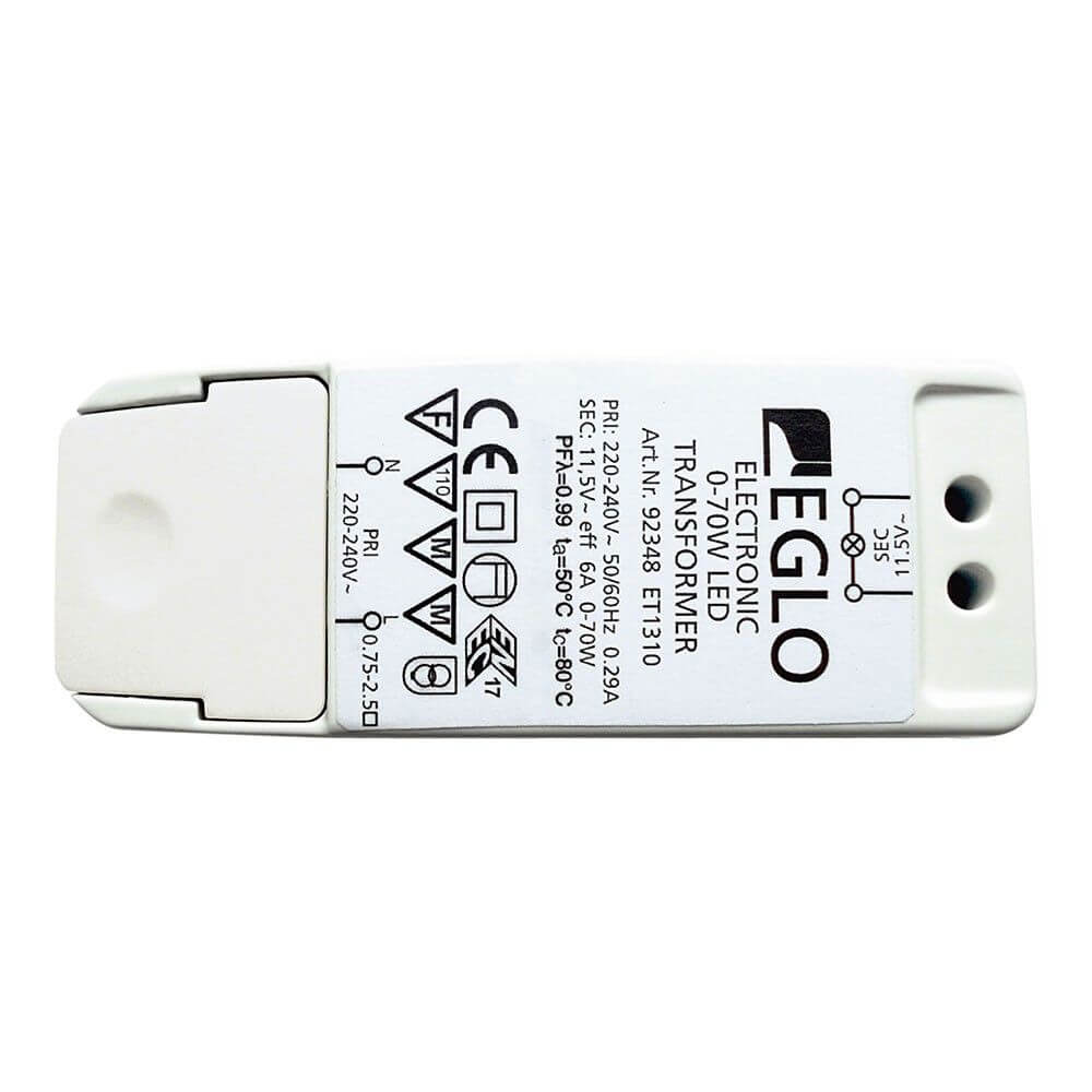 Elektronischer Trafo Dimmbar LED-Treiber 12V 0-70W mit kompaktem Design für einfache Montage
