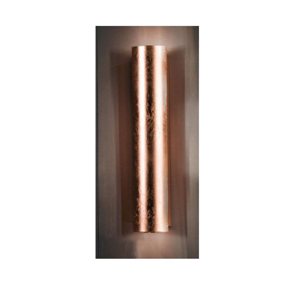 Capsula vegglampe med 3 lyskilder, slagmetall kobber, 37 cm