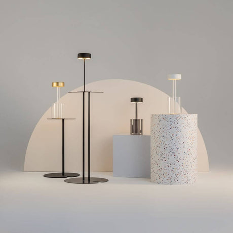 LED Akku-Tischleuchte AI Collaboration moderne Designer-Tischlampe mit Sensor, Akku und flexiblem Licht