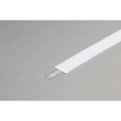 Abdeckung eckig 200cm Typ E Opalweiss für LED-Strip-System zum Schutz und der Vollständigkeit.