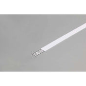 Abdeckung 200cm Typ A in Opalweiss für LED-Strip-System, transparent und schützend.