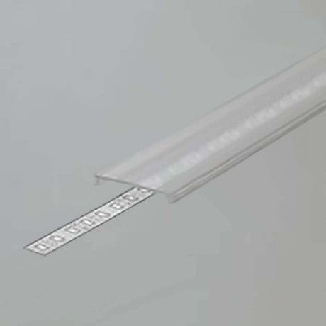 Abdeckung 200cm Klar für XXL Einbau- & Aufbauprofil mit LED-Strip in Transparenter Abdeckung