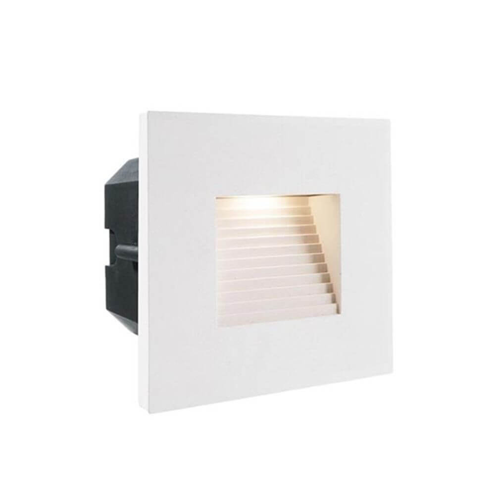 Abdeckung Eckig Weiß für LED-Einbauleuchte Steps Outdoor